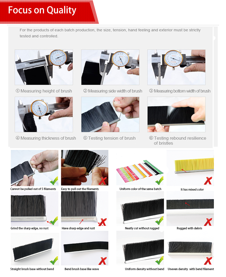 Aoqun Escalator Strip Brushes