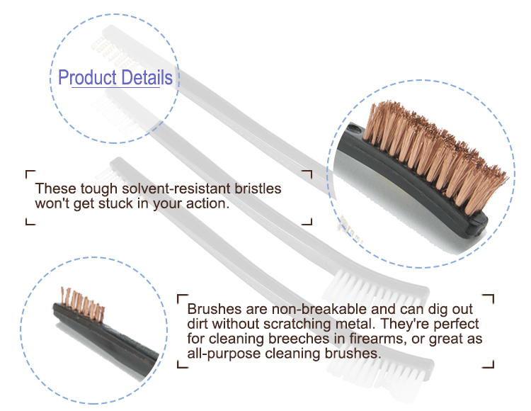 surgical instrument cleaning brushes