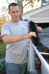 gutter cleaning brush