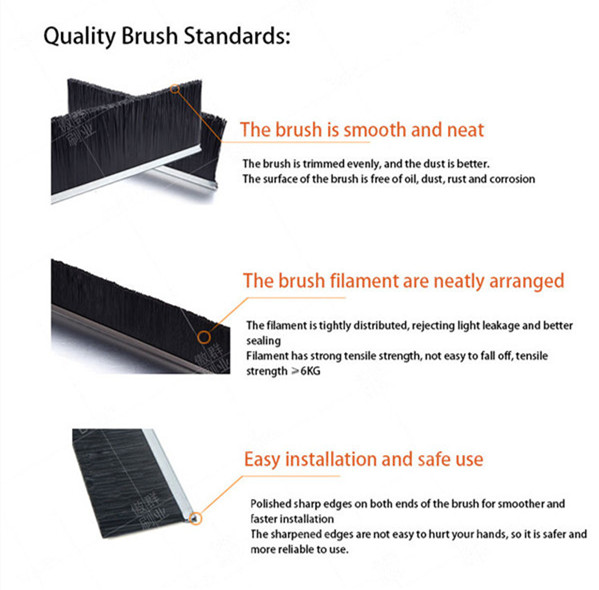 Cable Guide Brush Strip
