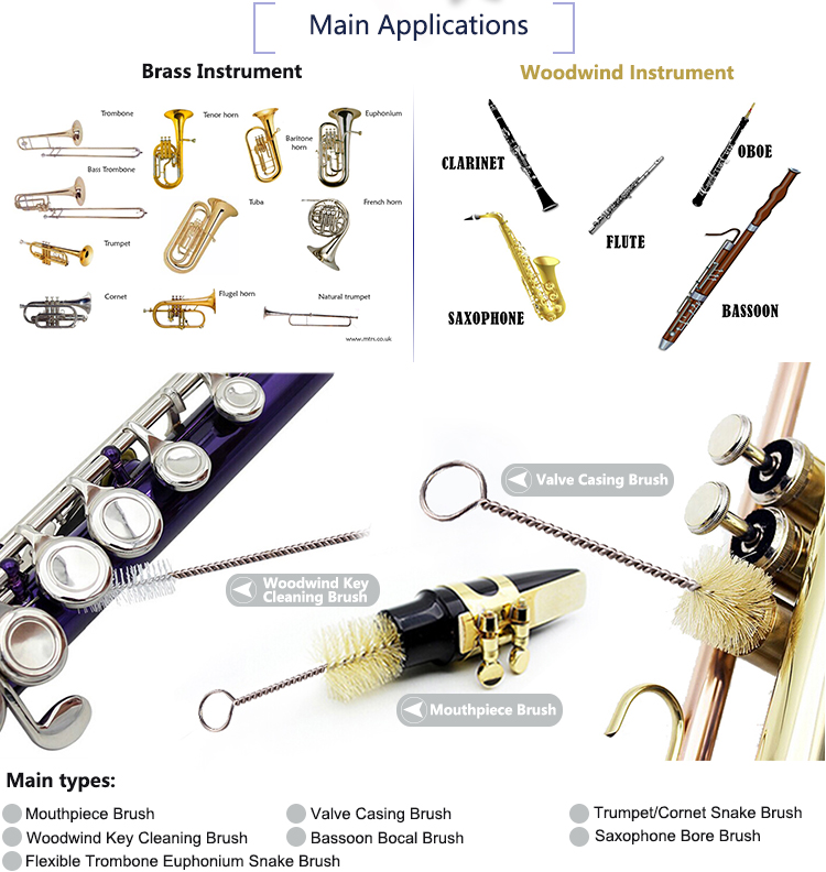 Brass Mouthpiece Brush