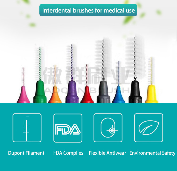 Interdental Brushes for Medical use