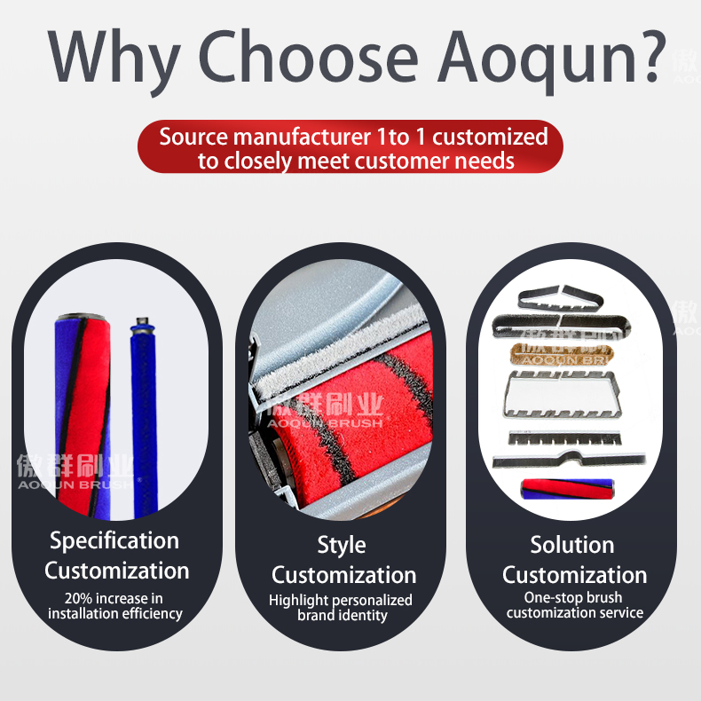 Aoqun Different Kinds Floor Roller Brush