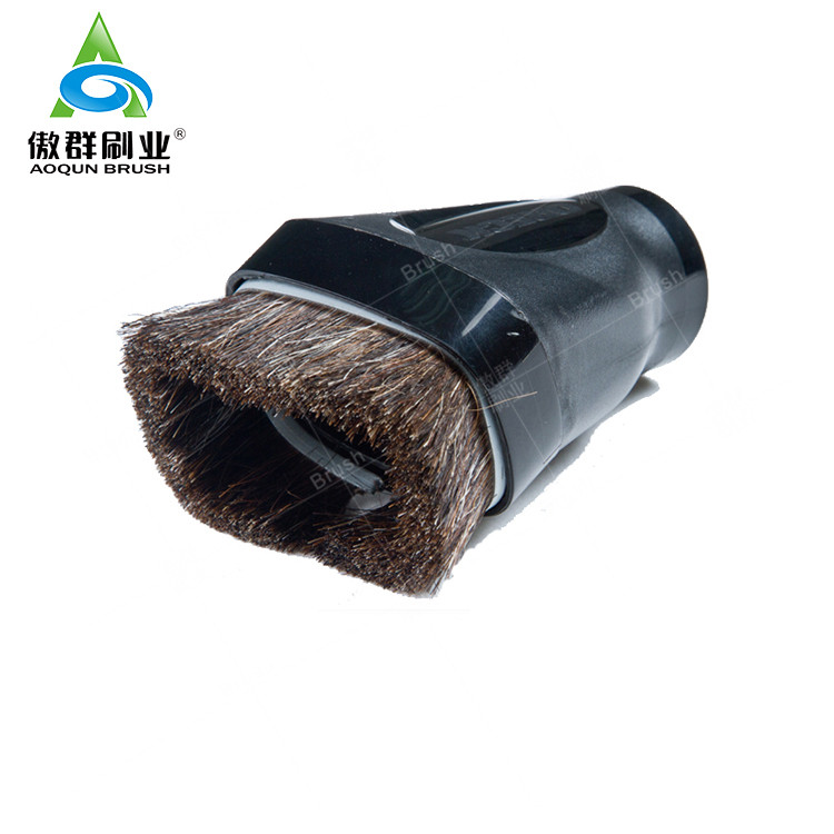 Horse Hair Vacuum Floor Cleaner Brush with Nozzle