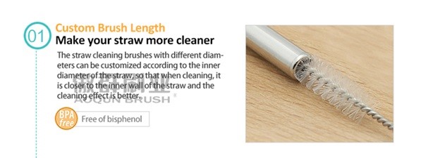 Straw Cleaning Brush