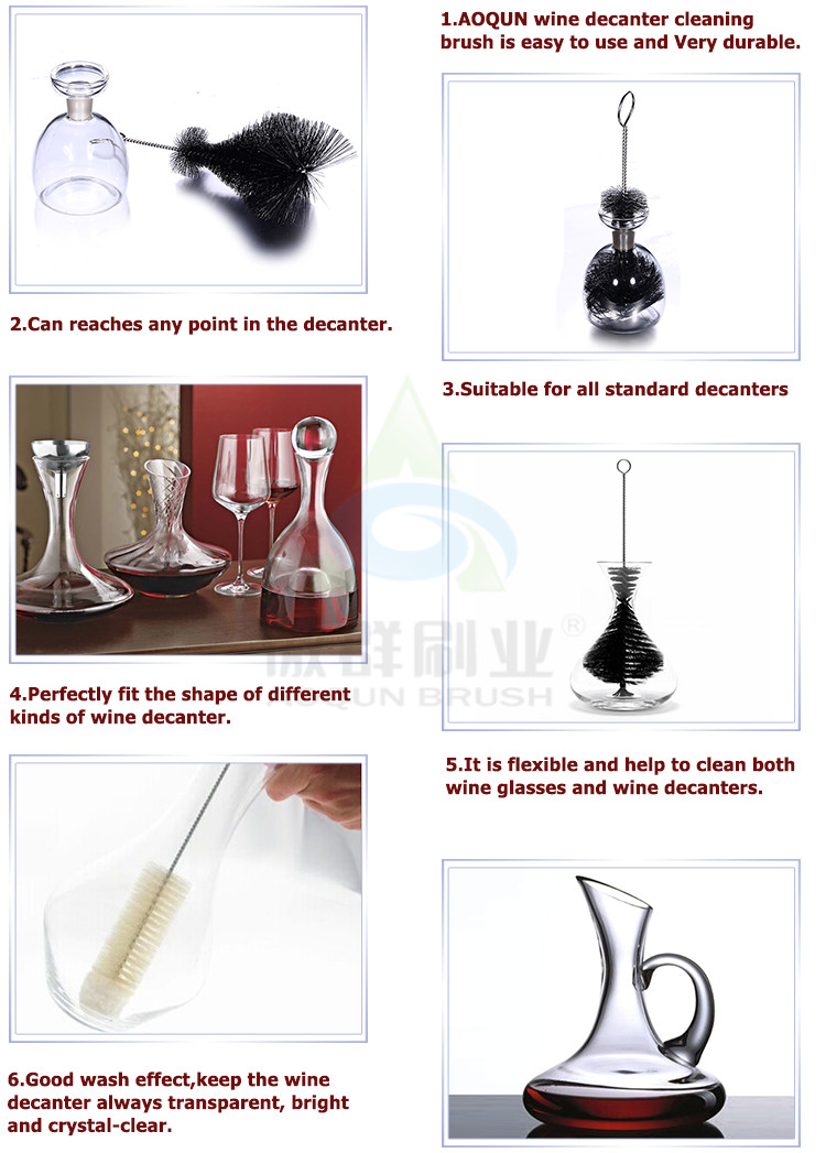 Wine Decanter Bottle Brush