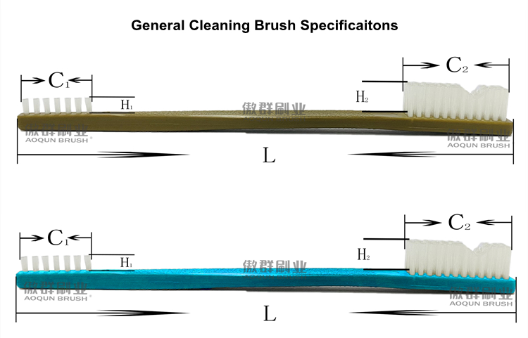 Instrument Cleaning Toothbrush Style Brushes Specifications