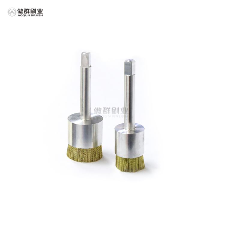 Brass Wire Mounted Stem End Brushes