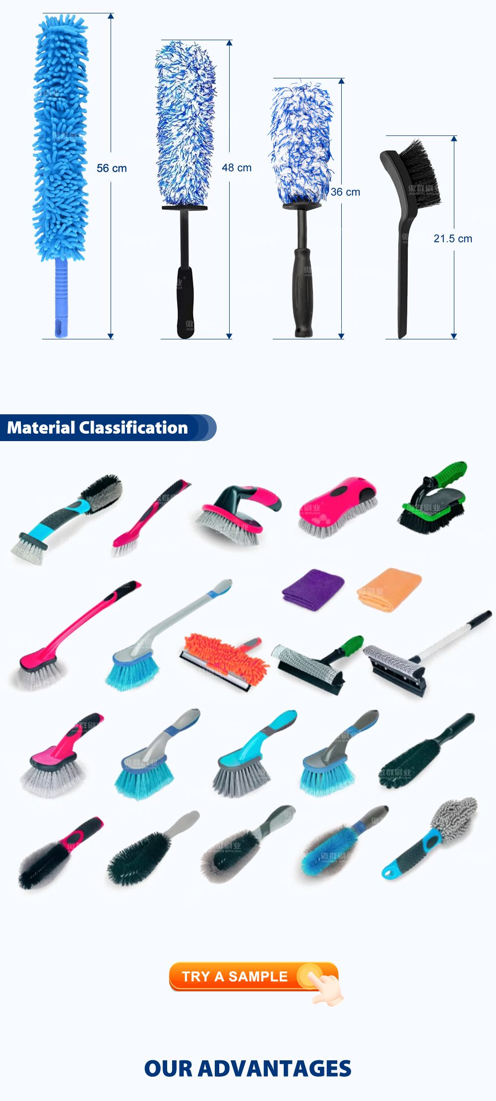 Wheel Cleaner Brush for Car Detailing 