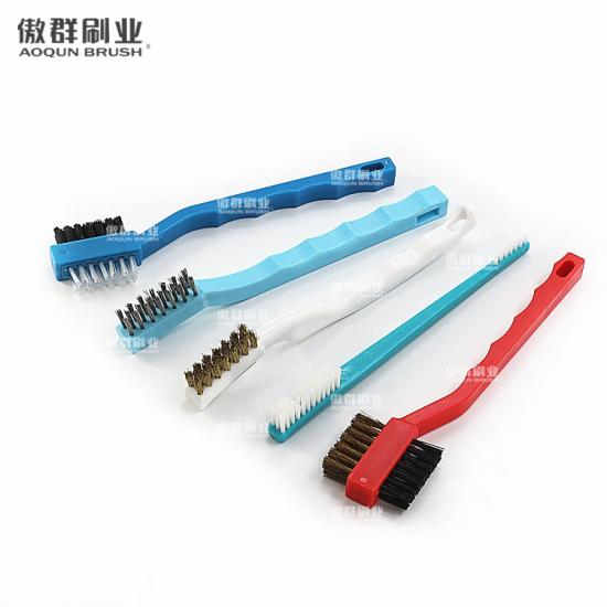 Double Ended Medical Device Surgical Instrument Cleaning Brushes