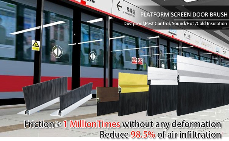 Good News! AOQUN Platform Screen Sliding Door Brush Strips are Applied to Australia Railway Projects
