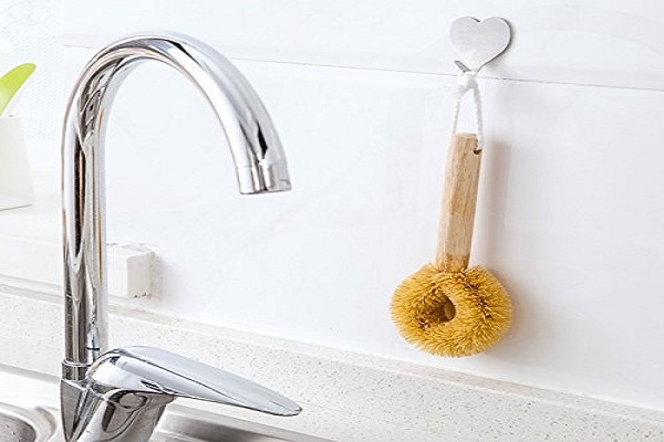 Cleaning Brush With Stick, Perfect For Kitchen Cleaning - AOQUN