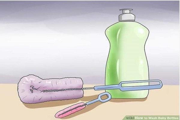 It’S Really Not Easy To Clean The Milk Bottle With Milk Bottle Cleaning Brush – AOQUN
