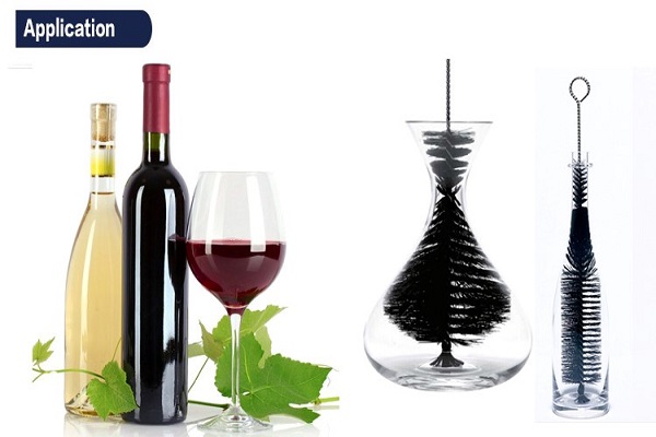 Wine Glass Washing Brush Clean Your Bottle Perfectly - AOQUN 