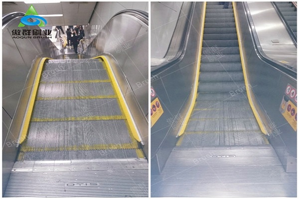 AOQUN Escalator Safety Brush Installation Is Easy to Assemble