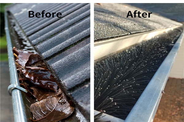 Rain Gutter Brush Solves The Trouble Of Cleaning The Gutter-AOQUN