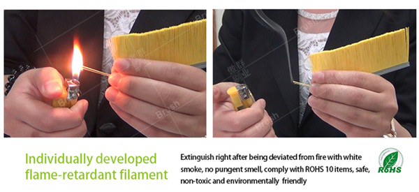 Escalator Safety Brushes