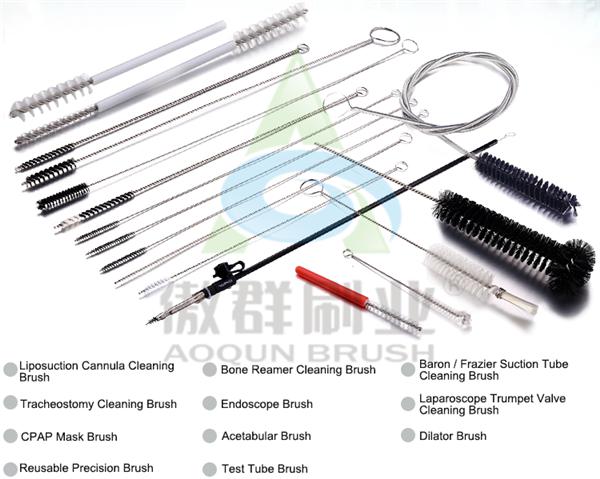 Medical Instrument Cleaning Brush