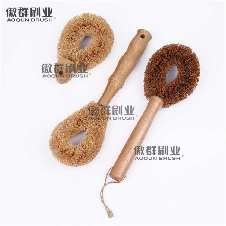 Coconut Fiber Brush Cleaner