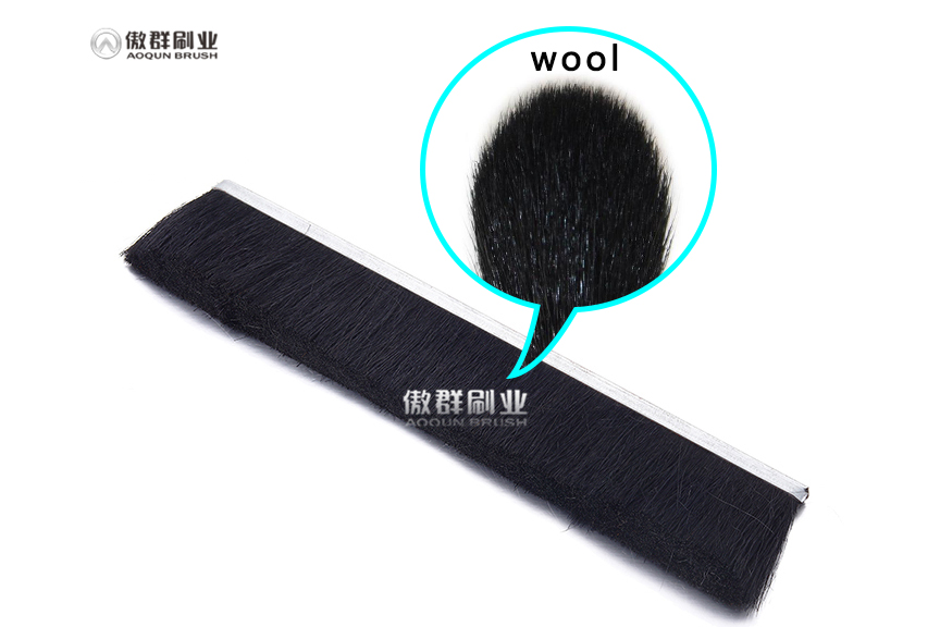 wool strip brush seal