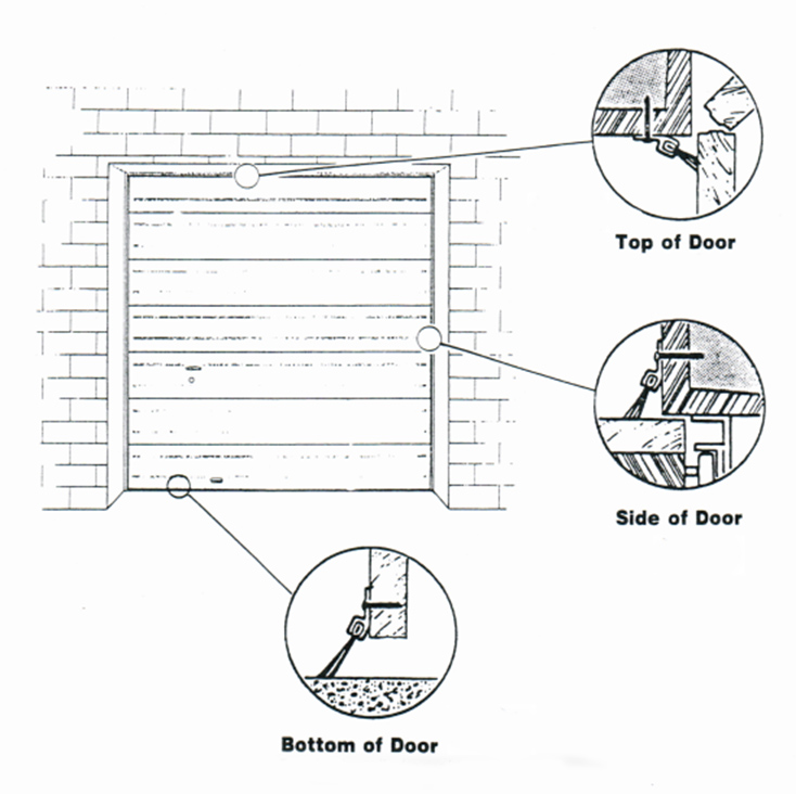 Door Brush Seal application