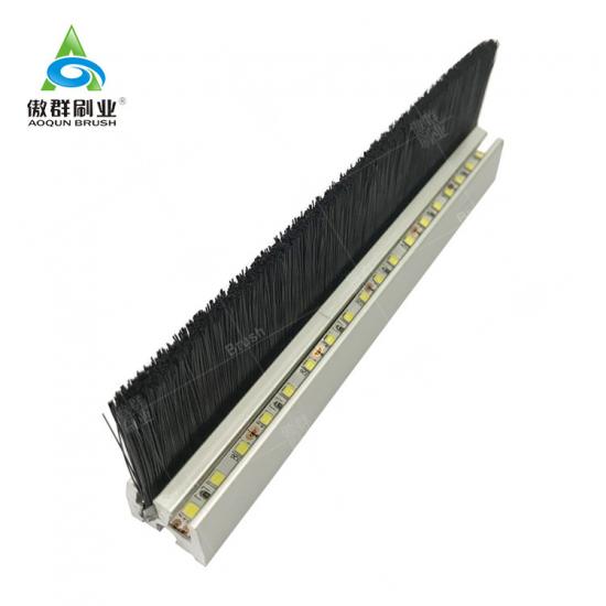 Elastic Escalator Safety Deflector Skirt Brush