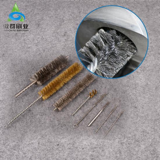 Decarbonising Pipe Tube Cleaning Wire Brass Nylon Steel Brush 