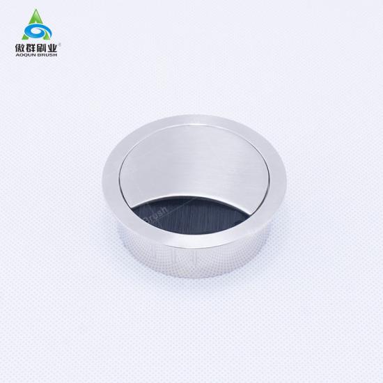 Desk Table Round Brush Grommet Circular Cable Entry Brush Seal 