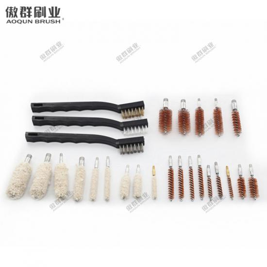 Metal Brush Gun Cleaning Kit for Cleaning Weapons 