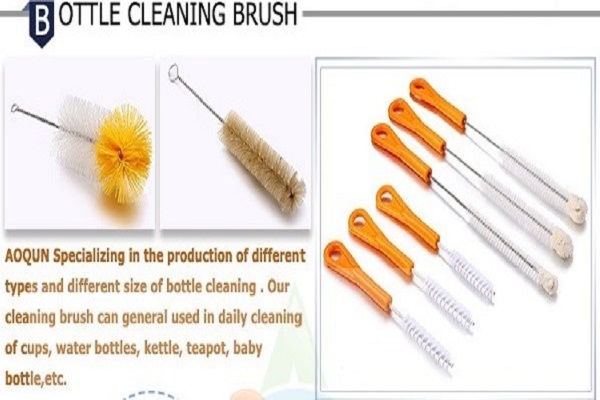 Brush for Cleaning Bottles Have Various Customized Styles - AOQUN