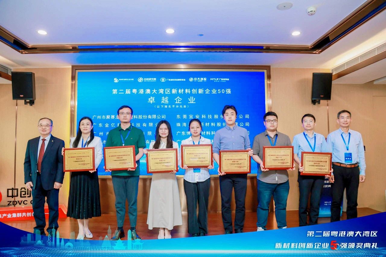 Official Announcement: AOQUN Brush Industry Honored as One of the Top 50 Innovative New Material Enterprises in the Guangdong-Hong Kong-Macao Greater Bay Area!
