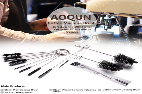 High-Quality Espresso Machine Head Cleaning Brush - AOQUN