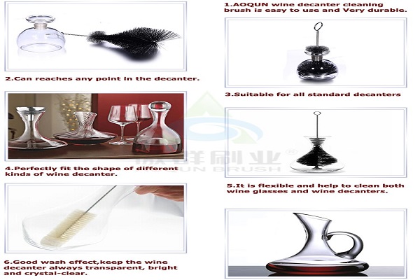 Customized Glass Bristle Brush for You - AOQUN Brush Manufacturer