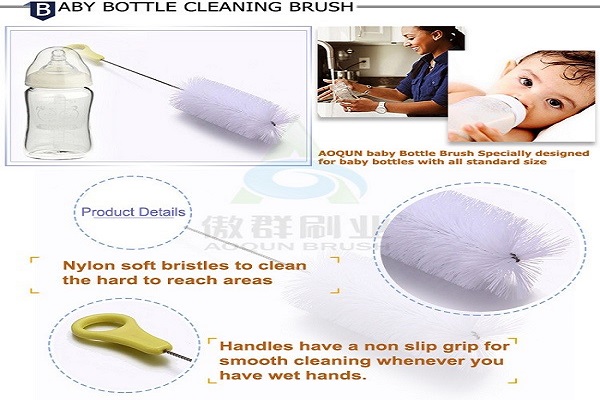 Glass Bottle Brush That Easily Solves The Problem Of Bottle Scratches -AOQUN