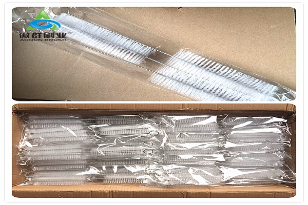 Environmentally Friendly Packaging of Bottle Cleaning Brush Natural - AOQUN