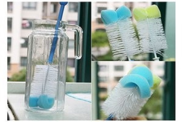 Bottle Brush With Sponge Uniform Density – AOQUN